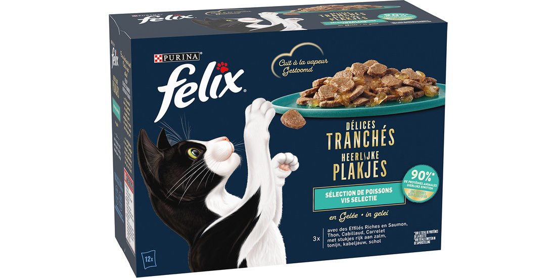 Felix Fettine al vapore 12 x 80 g Alimento umido…