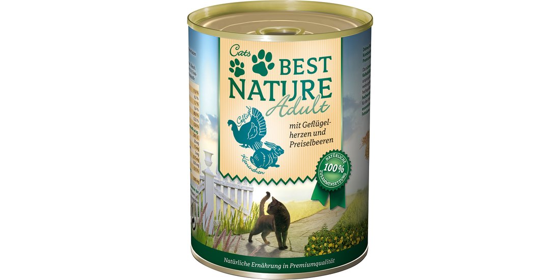 Best Nature Cat Adult 12 x 400 g Umido per gatto…