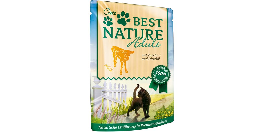 Best Nature Cat Adult 16 x 85 g Umido per gatto…