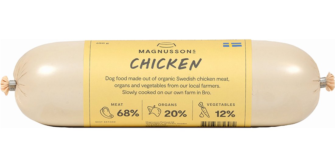 Magnusson 12 x 650 g Umido per cani – Pollo