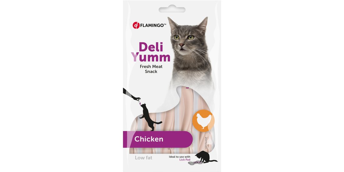 Flamingo Deli Yumm Pâté 5 x 14 g Snack per gatto…