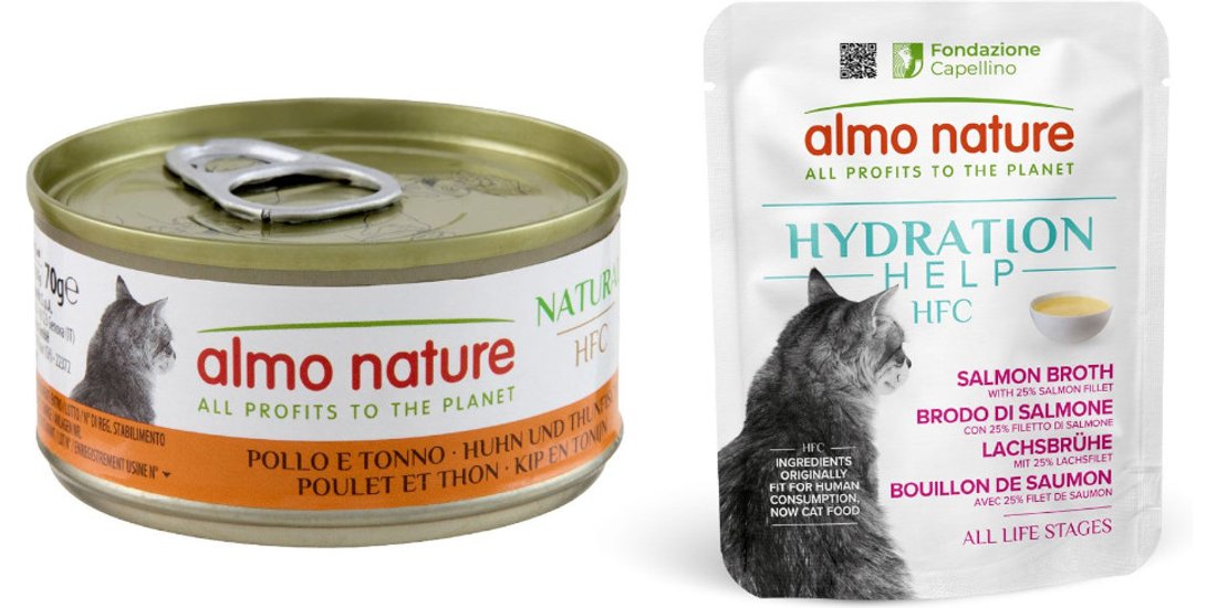 12 x 70 g Almo Nature HFC Natural + 6 x 50 g …