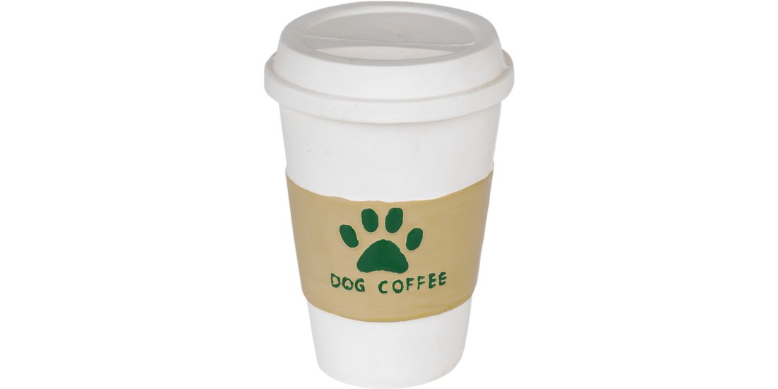 Gioco per cani TIAKI Tazza di caffè in lattice…