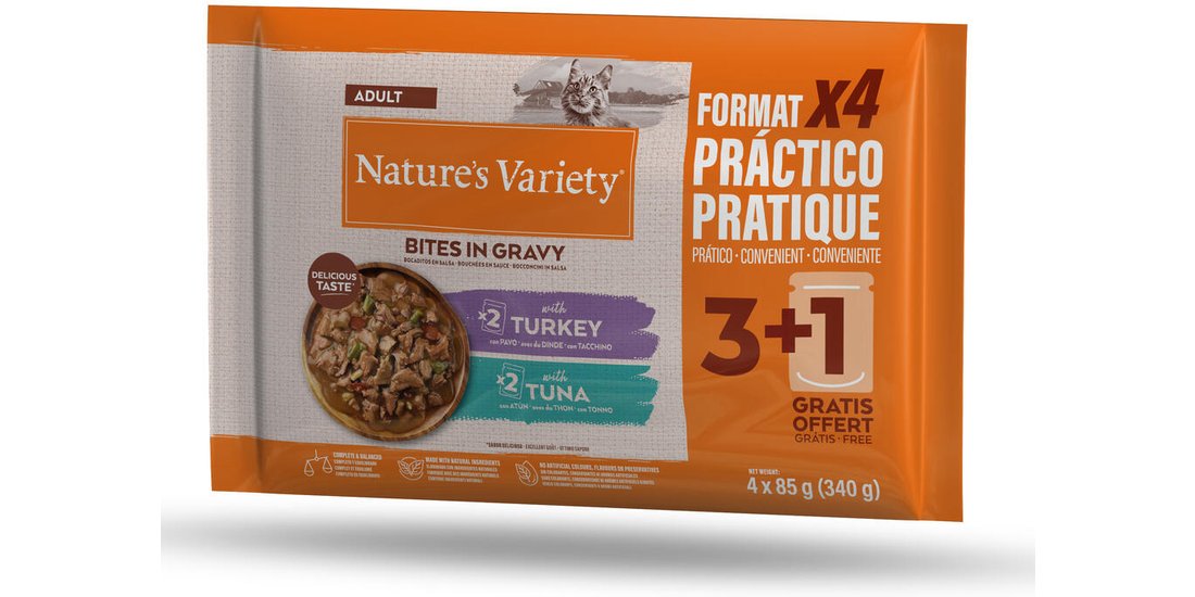 Nature’s Variety Bites in Salsa 88 x 85 g umido…