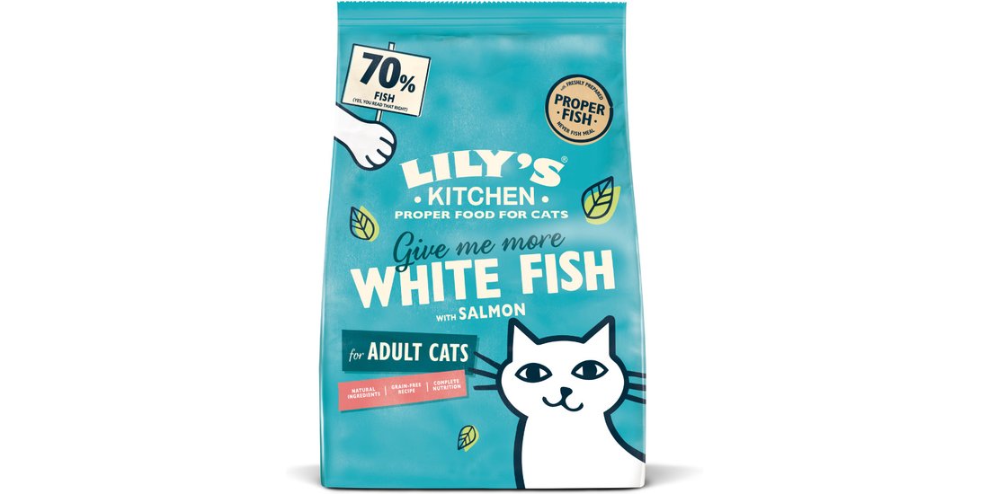 Lily’s Kitchen Adult Cat Pesce bianco & Salmone…