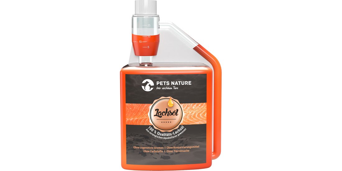 Olio di salmone Pets Nature – 500 ml