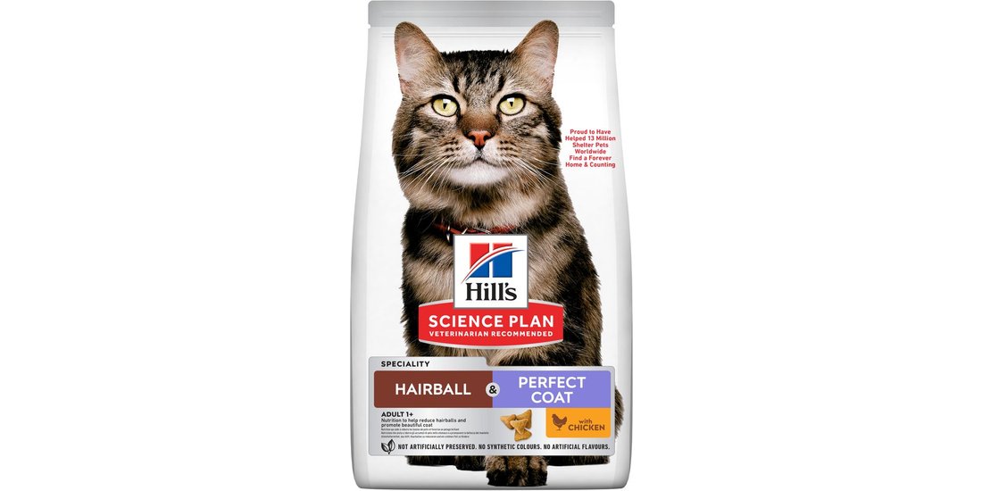 Hill’s Science Plan Hairball & Perfect Coat Adult…