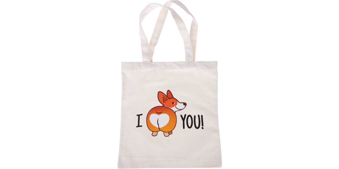 Borsa in tela TIAKI “I love you” – 1 pz