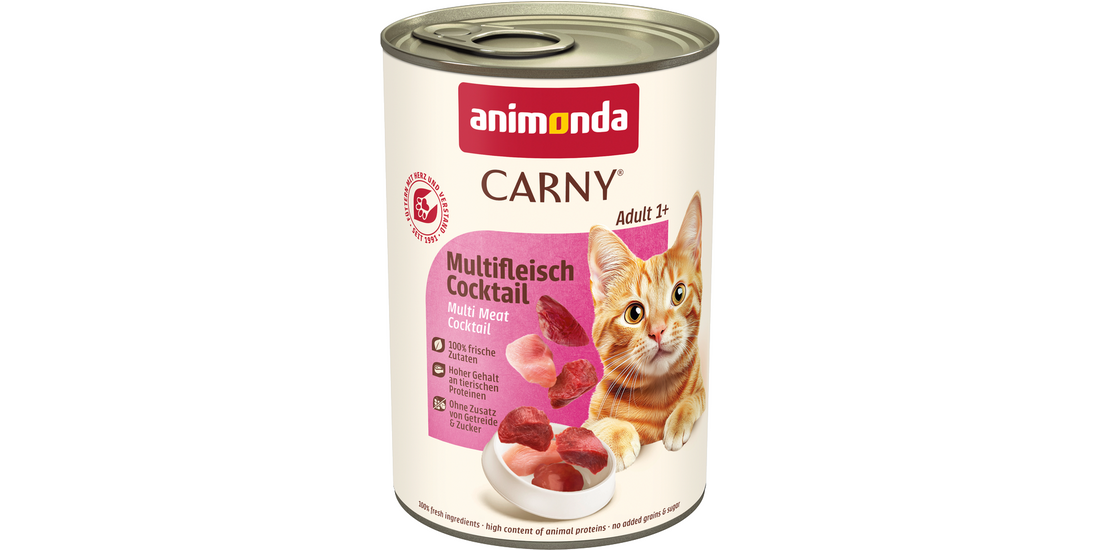 animonda Carny Adult 24 x 400 g – Cocktail Multicarne…