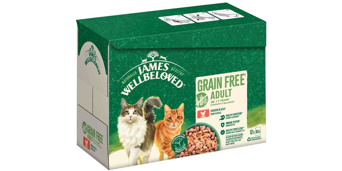 James Wellbeloved Grain Free Adult Cat Hypoallergenic…