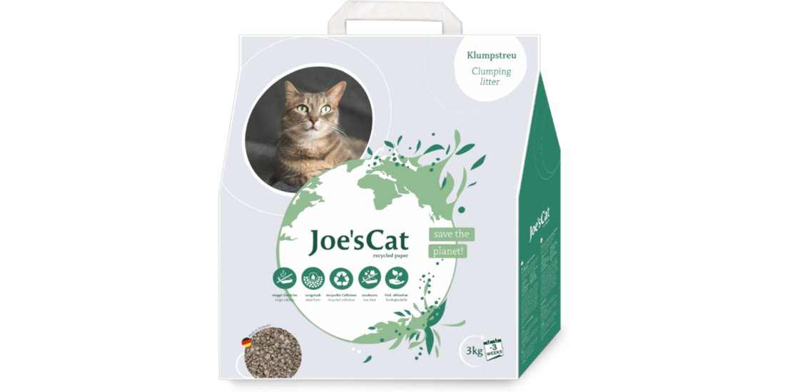 Lettiera agglomerante Joe’s Cat in carta riciclata…