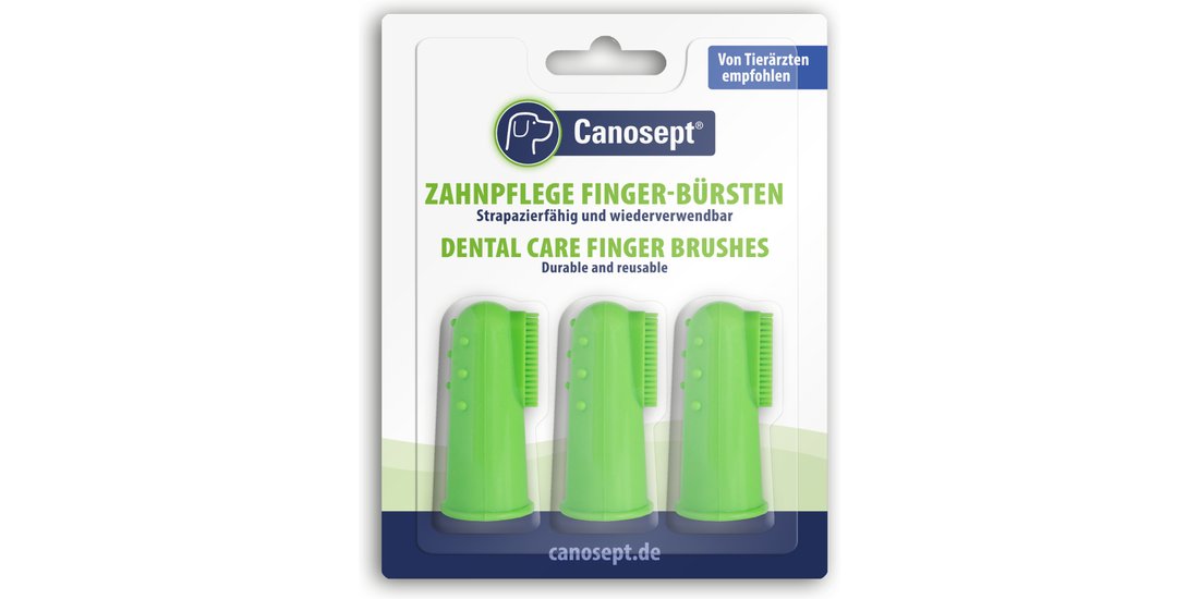 Spazzolini da dito per la cura dei denti Canosept…