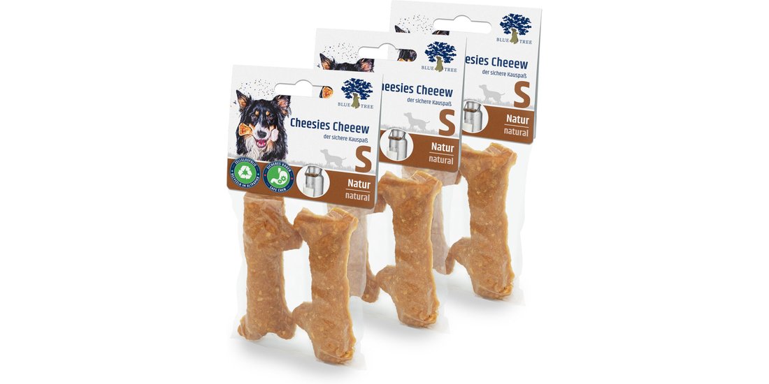 Blue Tree Cheesie Cheeew Natur – S: 3 x 40 g (…