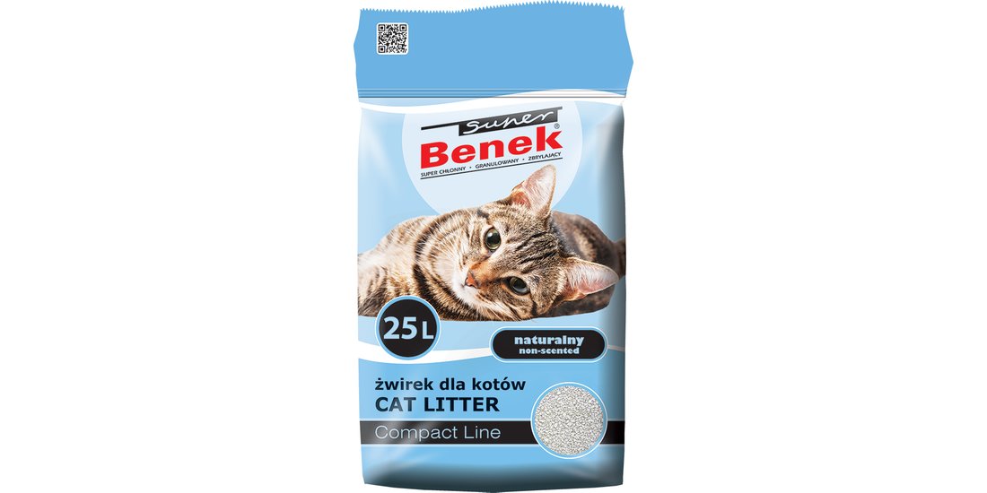 Lettiera Super Benek Compact – 25 L (ca. 20 kg…
