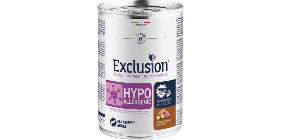 Exclusion Diet 1 x 400 g – Coniglio & Patate