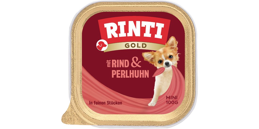 RINTI Gold Mini 24 x 100 g umido cane – Mix: …