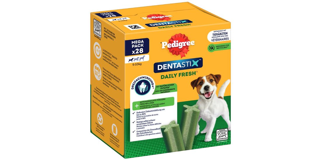 Pedigree Dentastix Fresh Snack per cani di tg…