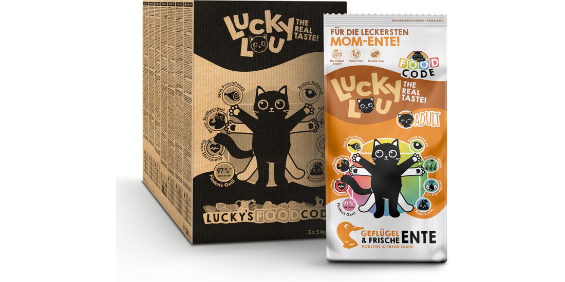 Lucky Lou Adult Pollame & Anatra – 9 kg