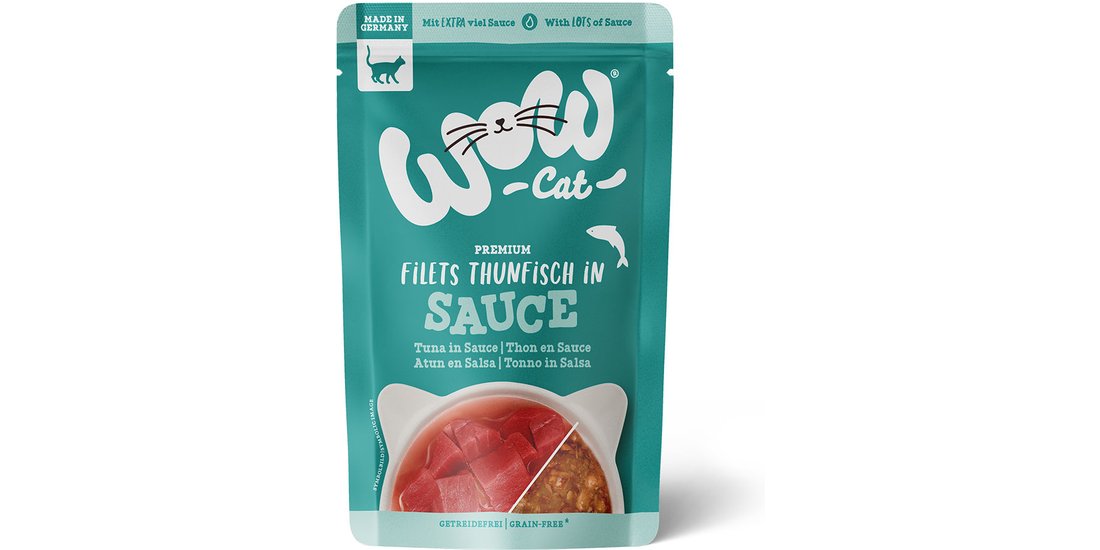 WOW Cat in Salsa 8 x 85 g – Tonno