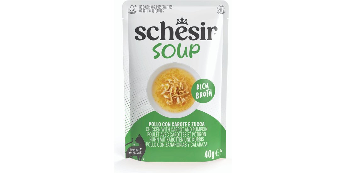 Schesir Cat Soup 24 x 40 g in buste – Pollo con…