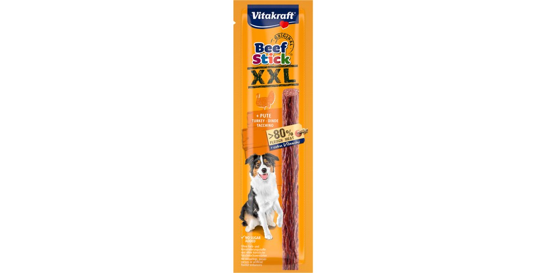 Vitakraft Beef Stick XXL – con Tacchino (1 pezzo…