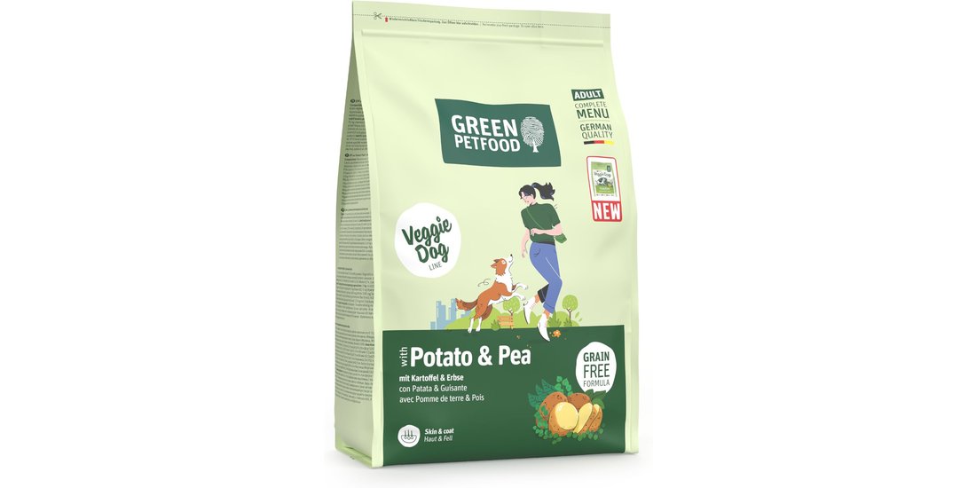 Green Petfood con Patate & Piselli – 3 kg
