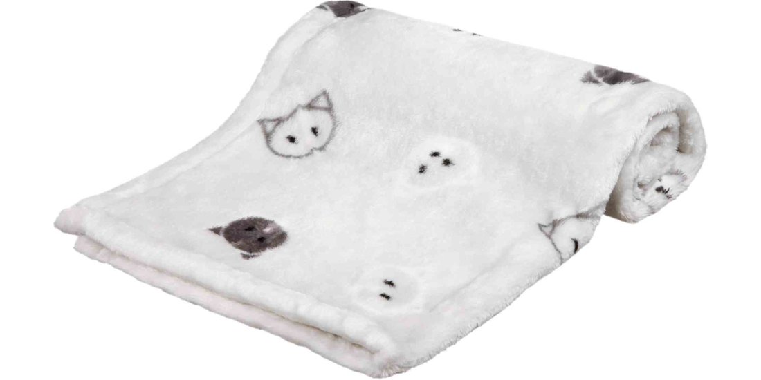 Trixie Coperta Mimi in morbido peluche grigio…