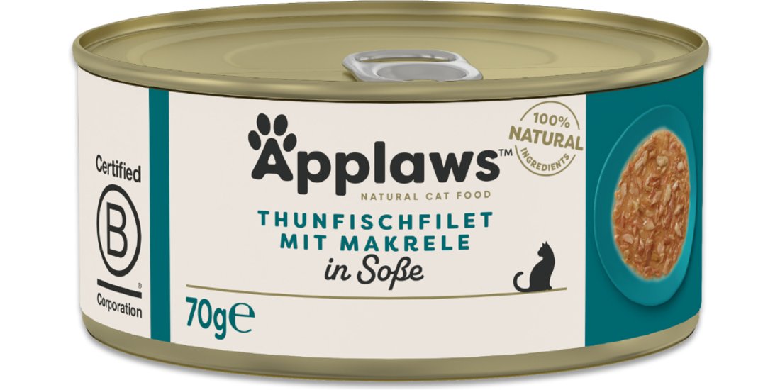 Applaws in salsa 12 x 70 g – Filetto di tonno…