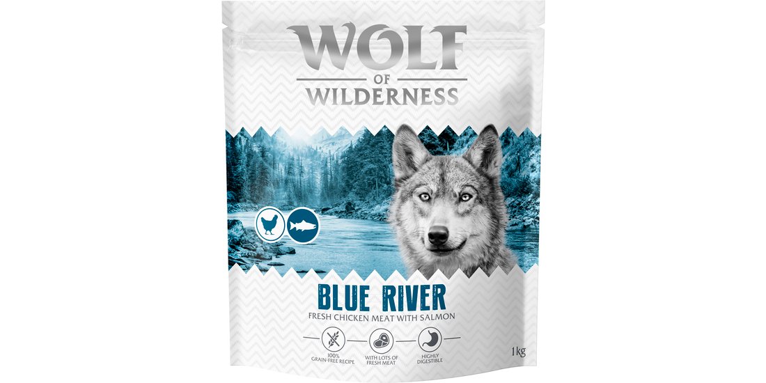 Wolf of Wilderness Adult “Blue River” – Salmone…