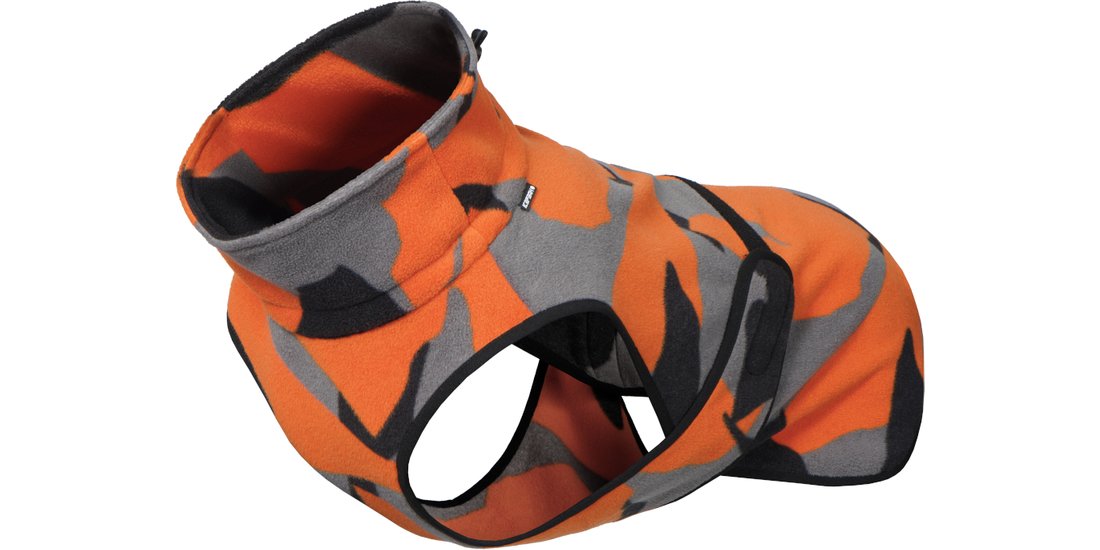 Icepeak Pet Giacca in pile nero/arancione – ca…