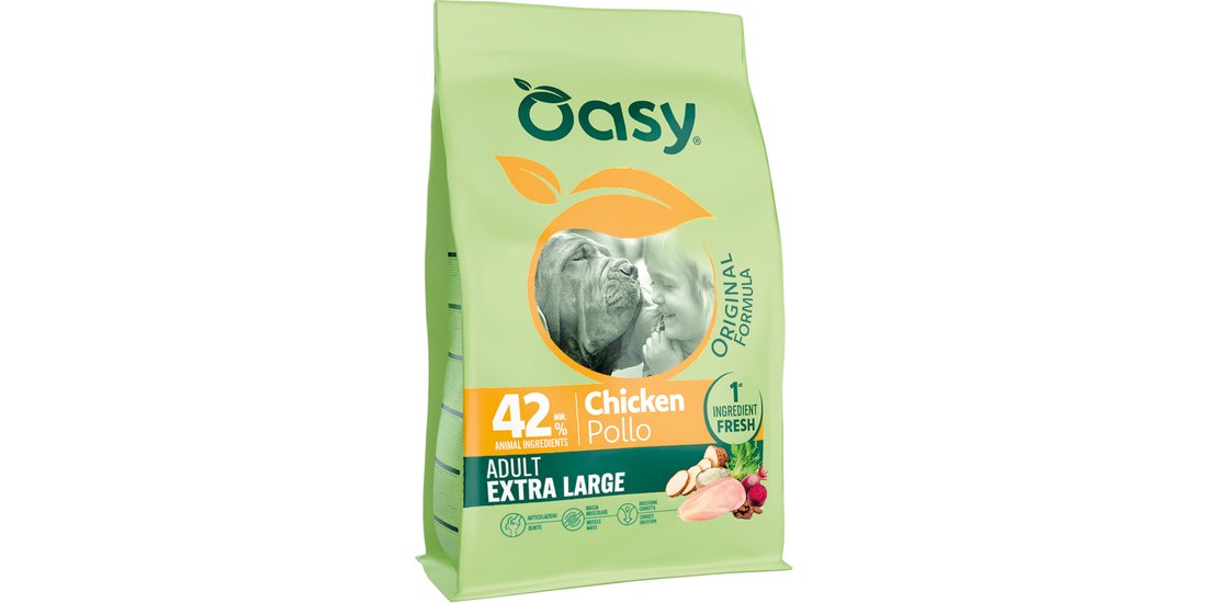 Oasy Adult Extra Large Pollo – 10 kg