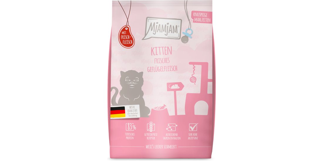 MjAMjAM Croccanti Pasti Kitten Pollame – 15 kg…