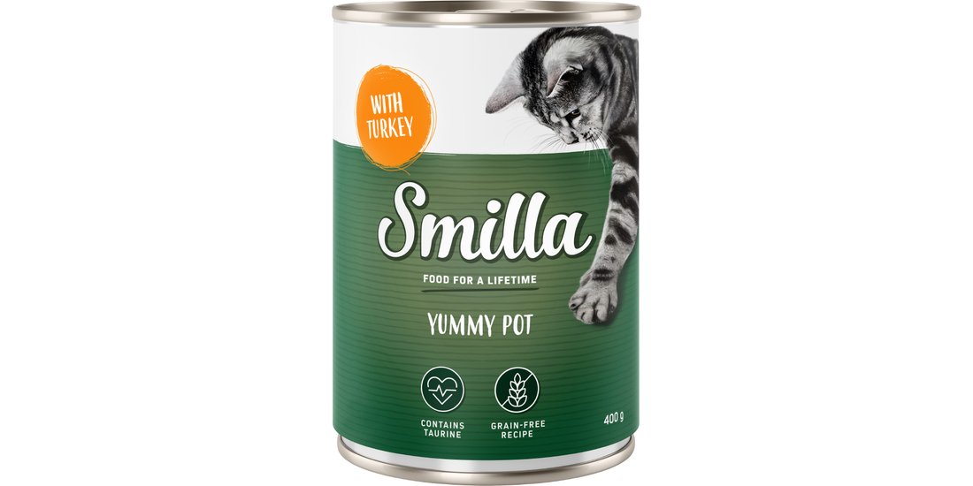 Smilla Yummy 20 x 400 g umido gatto – Pollo