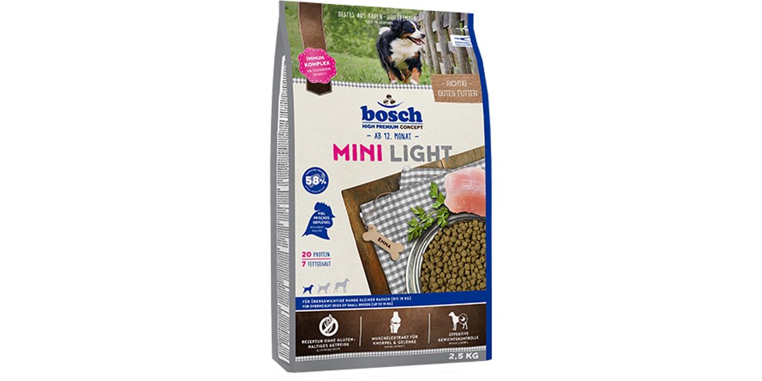 bosch HPC Mini Light Crocchette per cane – Set…