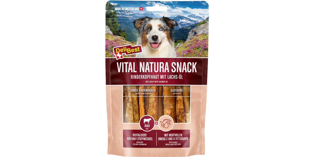 DeliBest Vital Natura Snack con olio di salmone…