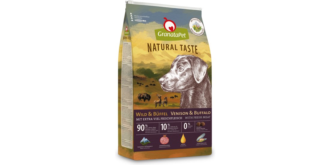 GranataPet Natural Taste Selvaggina e Bufalo – …