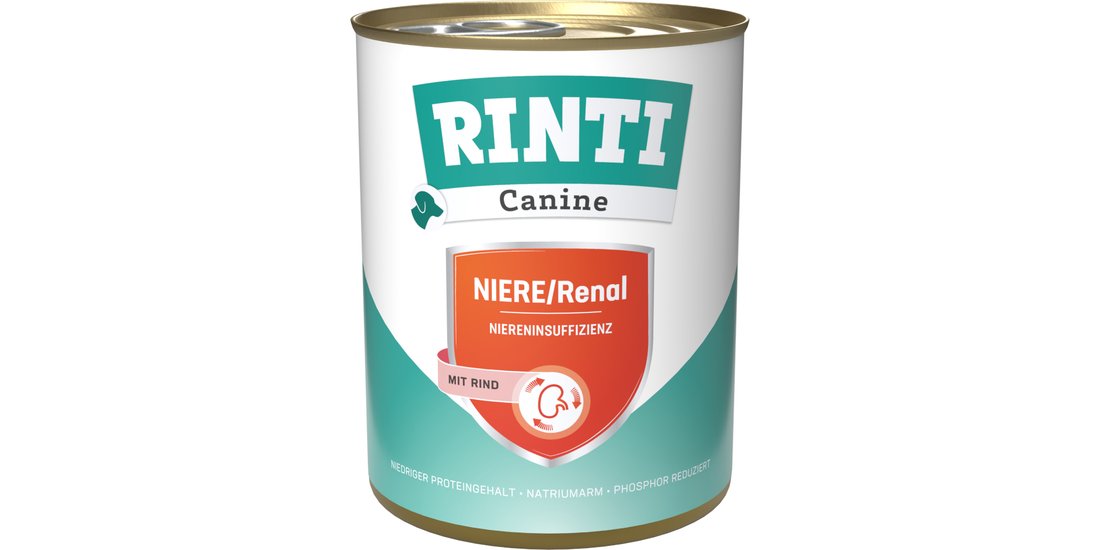 RINTI Canine Reni con Manzo 800 g – Set %: 12…