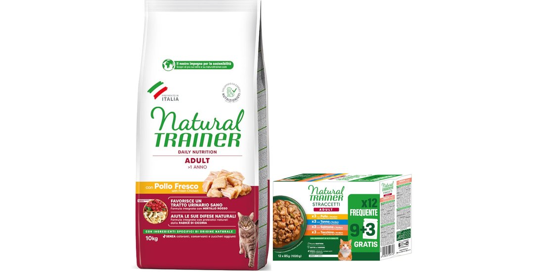 Prezzo speciale! 10 kg Crocchette Natural Trainer…