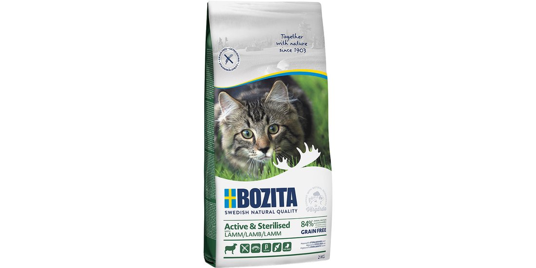 Bozita Active & Sterilised Agnello Senza Cereali…
