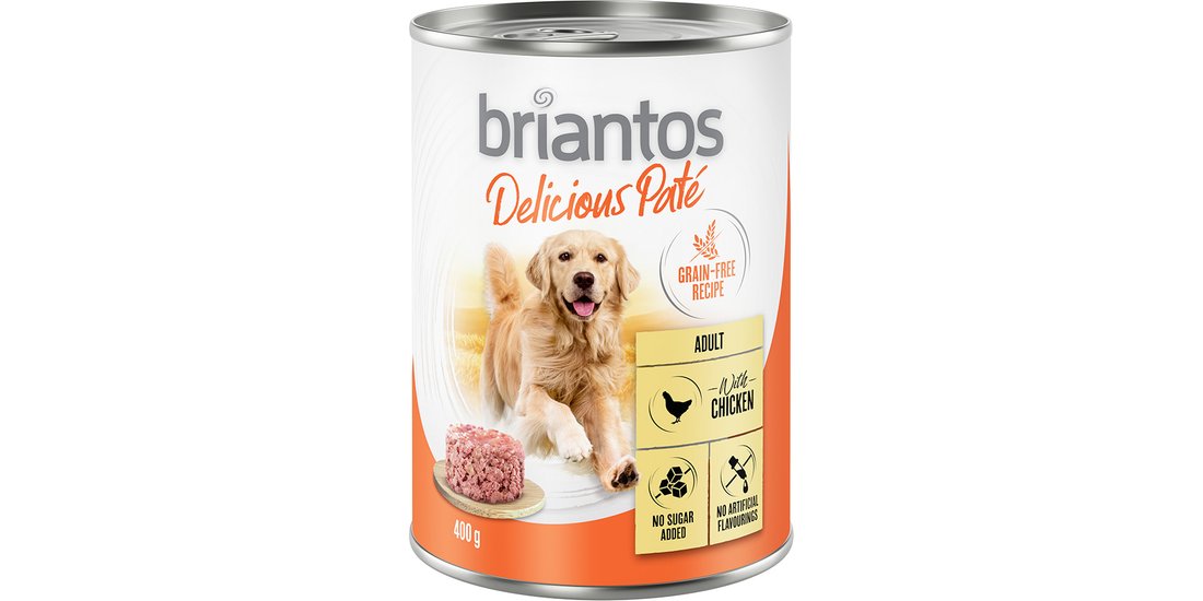 Briantos Delicious Paté 24 x 400 g Umido per …