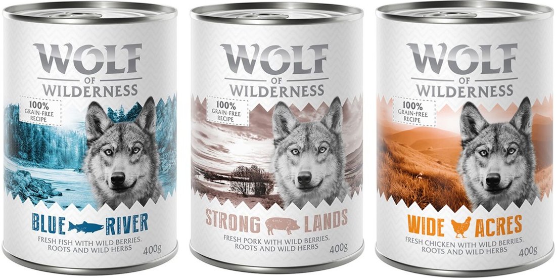 Set prova misto! Wolf of Wilderness umido per…