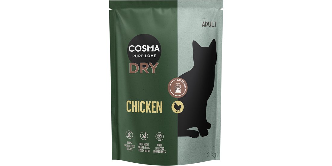 Cosma Extruded Pollo Crocchette gatto – Set %: …