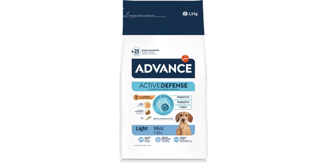 Advance Mini Light Crocchette per cani – Set %: …