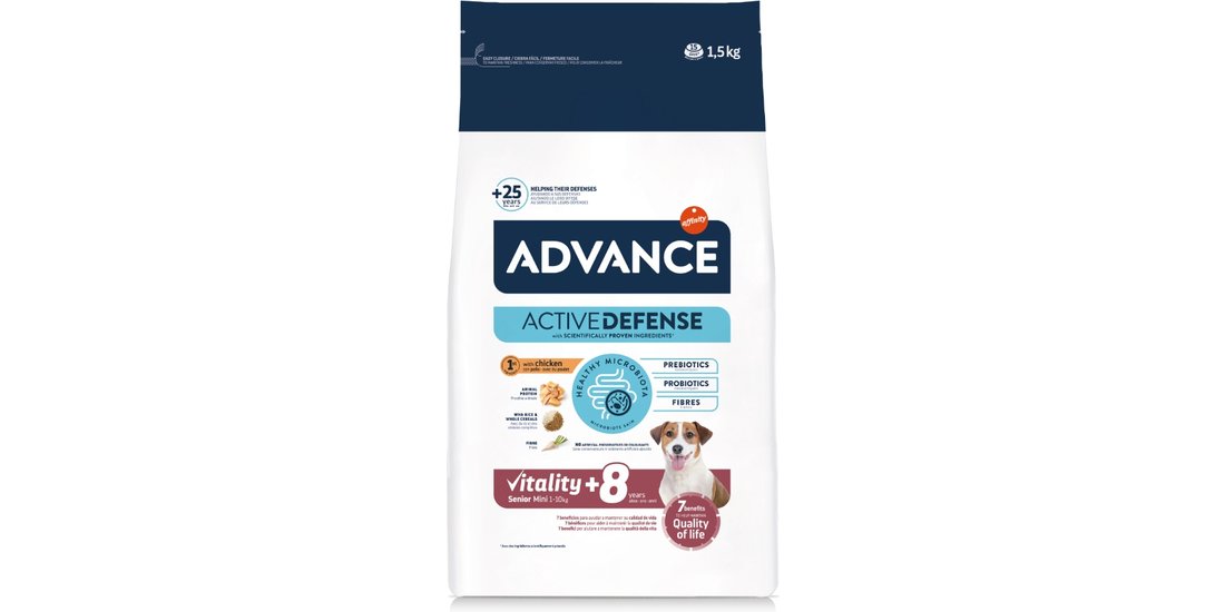 Advance Mini Senior Crocchette per cani – Set…