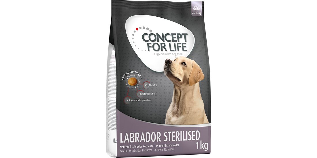 Concept for Life Labrador Sterilised Crocchette…