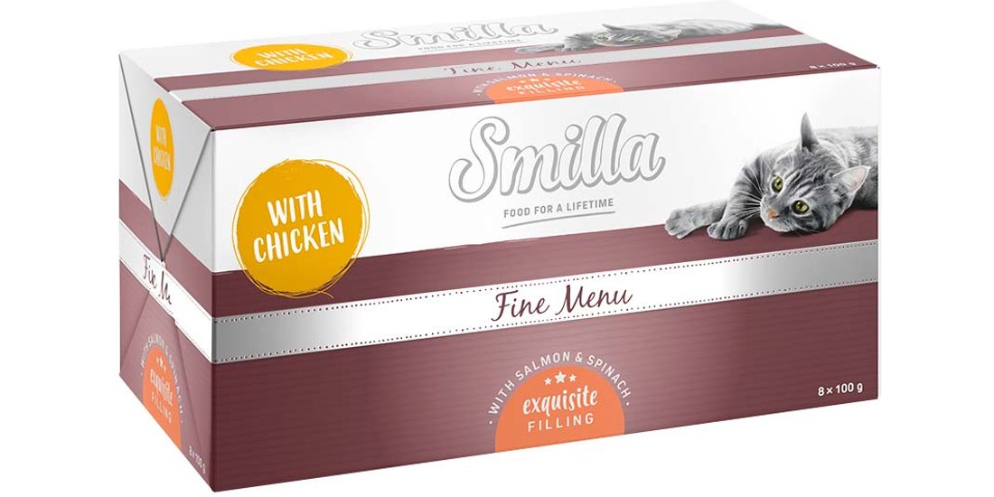 Smilla Fine Menù Delizioso ripieno 24 x 100 g…