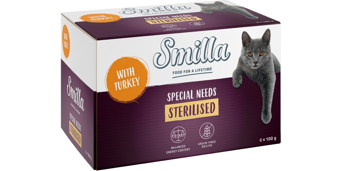 Smilla Sterilised in Vaschetta 24 x 100 g umido…