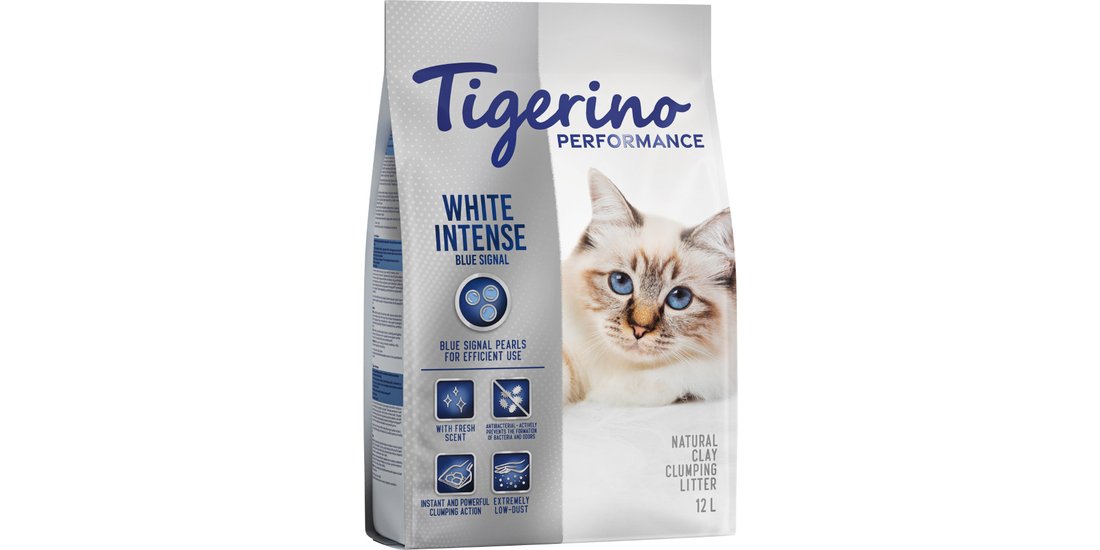 Lettiera Tigerino Performance White Intense Blue…