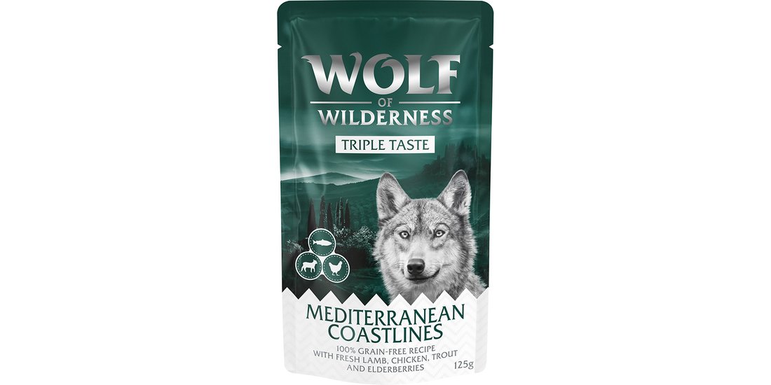 Wolf of Wilderness Adult “Triple Taste” 12 x …