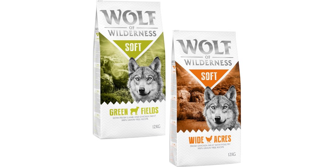 Multipack risparmio! 2 x 12 kg Wolf of Wilderness…